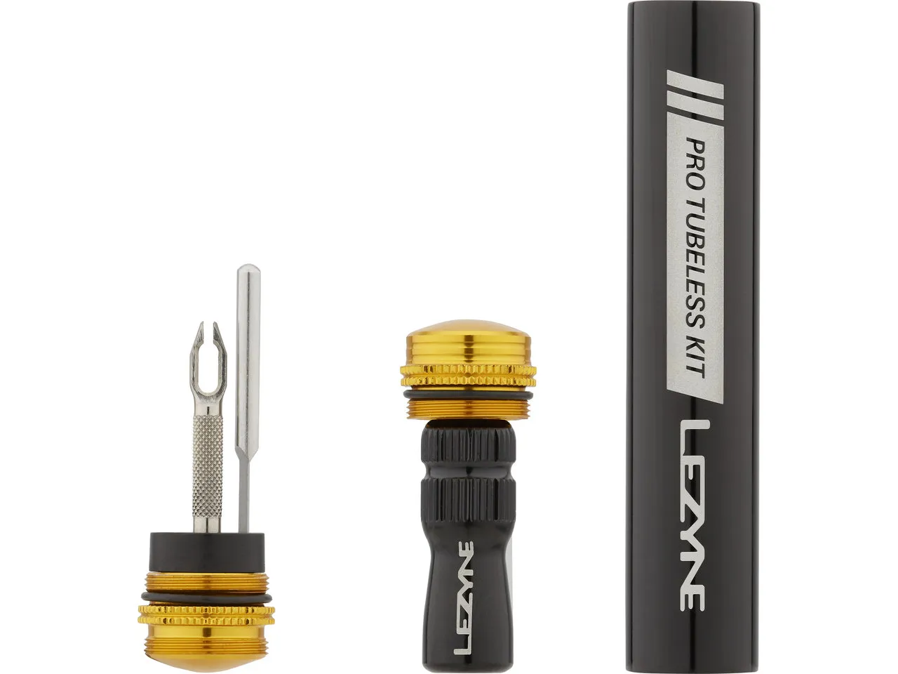 Lezyne Pro Tubeless Kit Reparaturset, Black, One Size