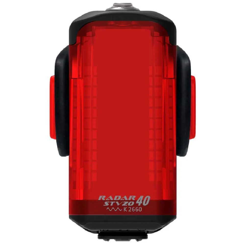 Lezyne Radar Stvzo Bakljus, Black, 100lm