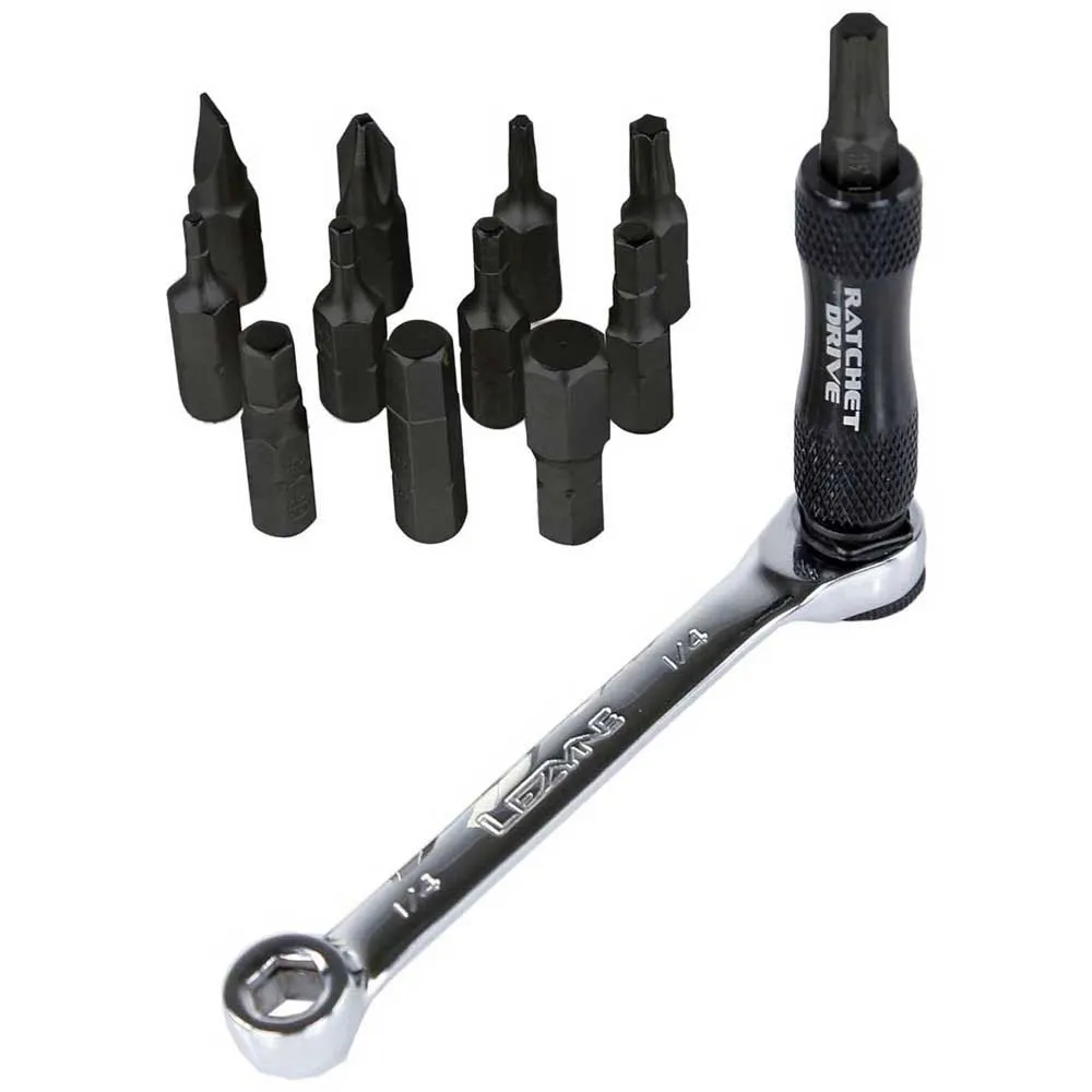 Lezyne Ratchet Verktygssats, Black, One Size Lezyne Ratchet Verktygssats, Black, One Size