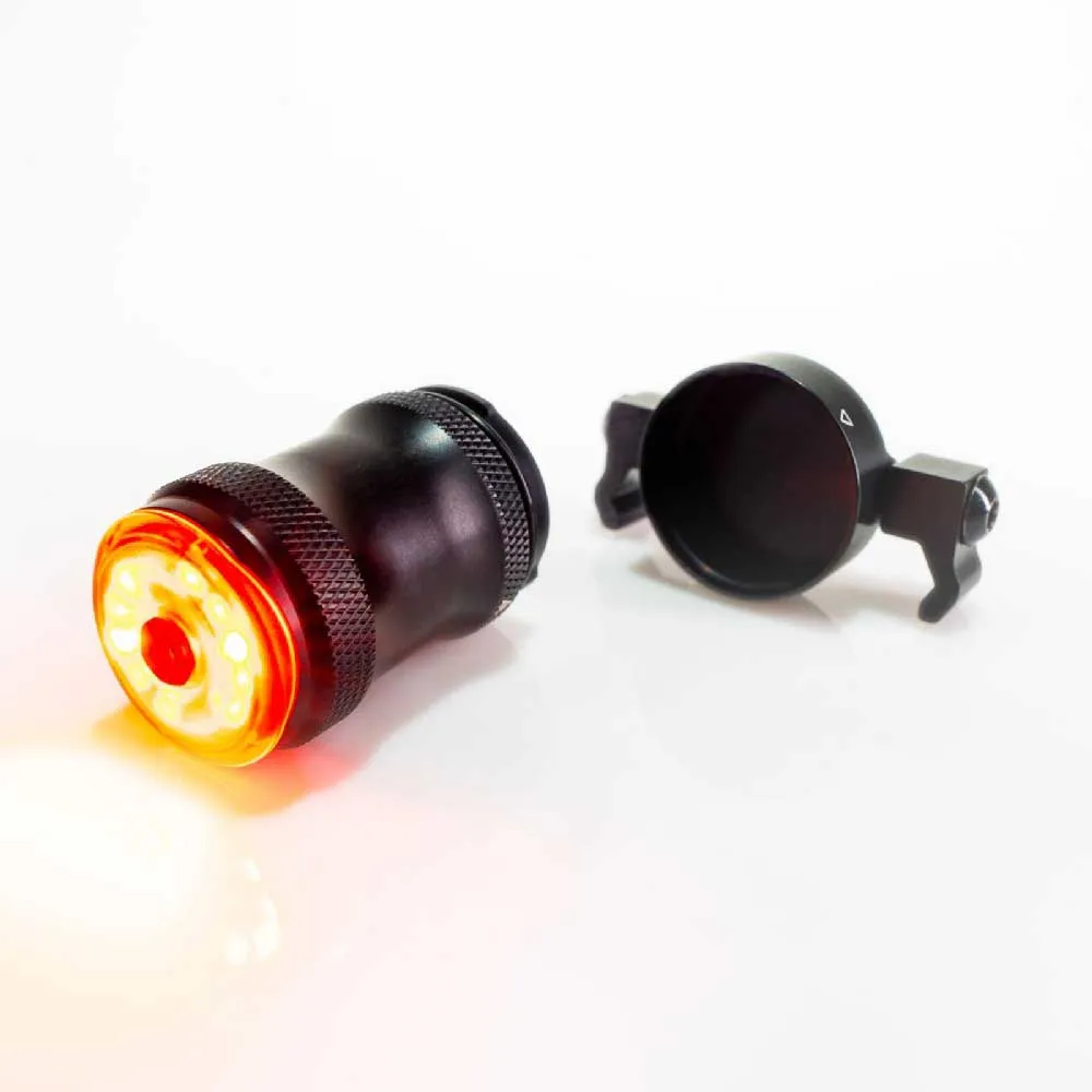Lezyne Saddle Drive Bakljus, Matte black, 250 Lumens