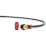 Lezyne Steel Floor Drive 3.5 Cykelpump, Flat grey, 220psi