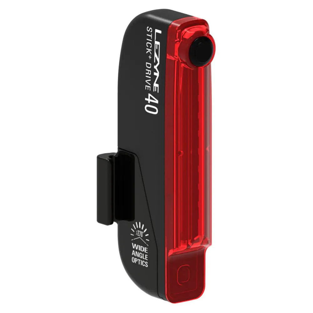 Lezyne Stick+ Stvzo Bakljus, Black, 50 Lumens