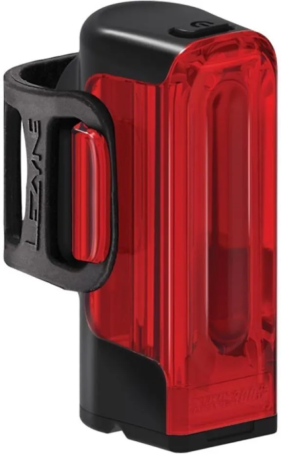 Lezyne Strip 300+ Baklampa, Black