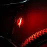 Lezyne Strip 300+ Baklampa, Black / red, 300 Lumens