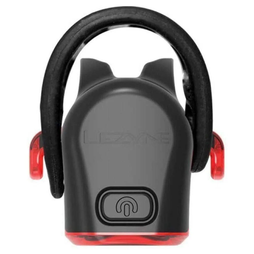 Lezyne STRIP DRIVE PRO 400+ REAR Light, Black / red, 400lm