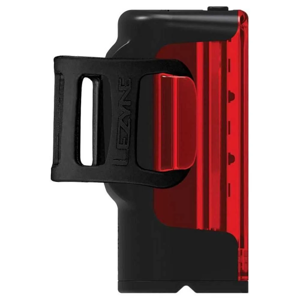 Lezyne STRIP DRIVE PRO 400+ REAR Light, Black / red, 400lm