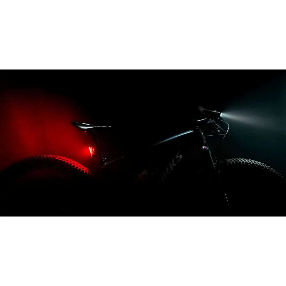 Lezyne STRIP DRIVE PRO 400+ REAR Light, Black / red, 400lm