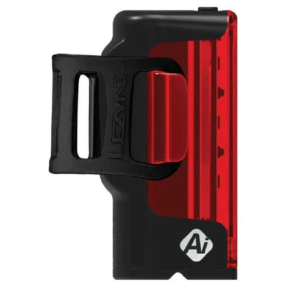 Lezyne Strip+ Stvzo Ai Alert Bakljus, Black, 40 Lumens