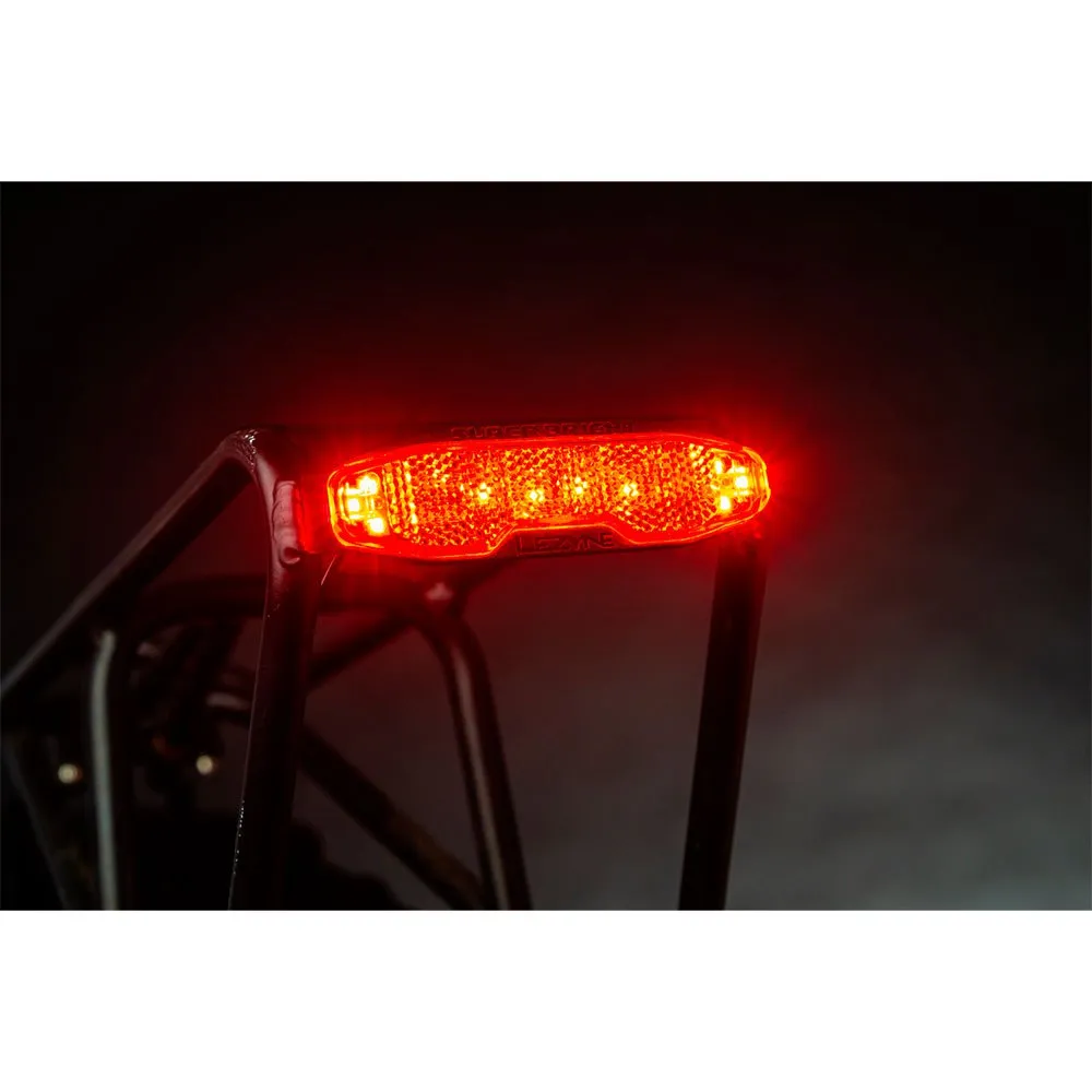 Lezyne Super Bright Alert Stvzo Bakljus, Black, 12 Lumens Lezyne Super Bright Alert Stvzo Bakljus, Black, 12 Lumens