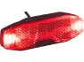 Lezyne Super Bright E12 LED E-Bike Rücklicht mit StVZO-Zulassung, Red / black, 12 Lumens