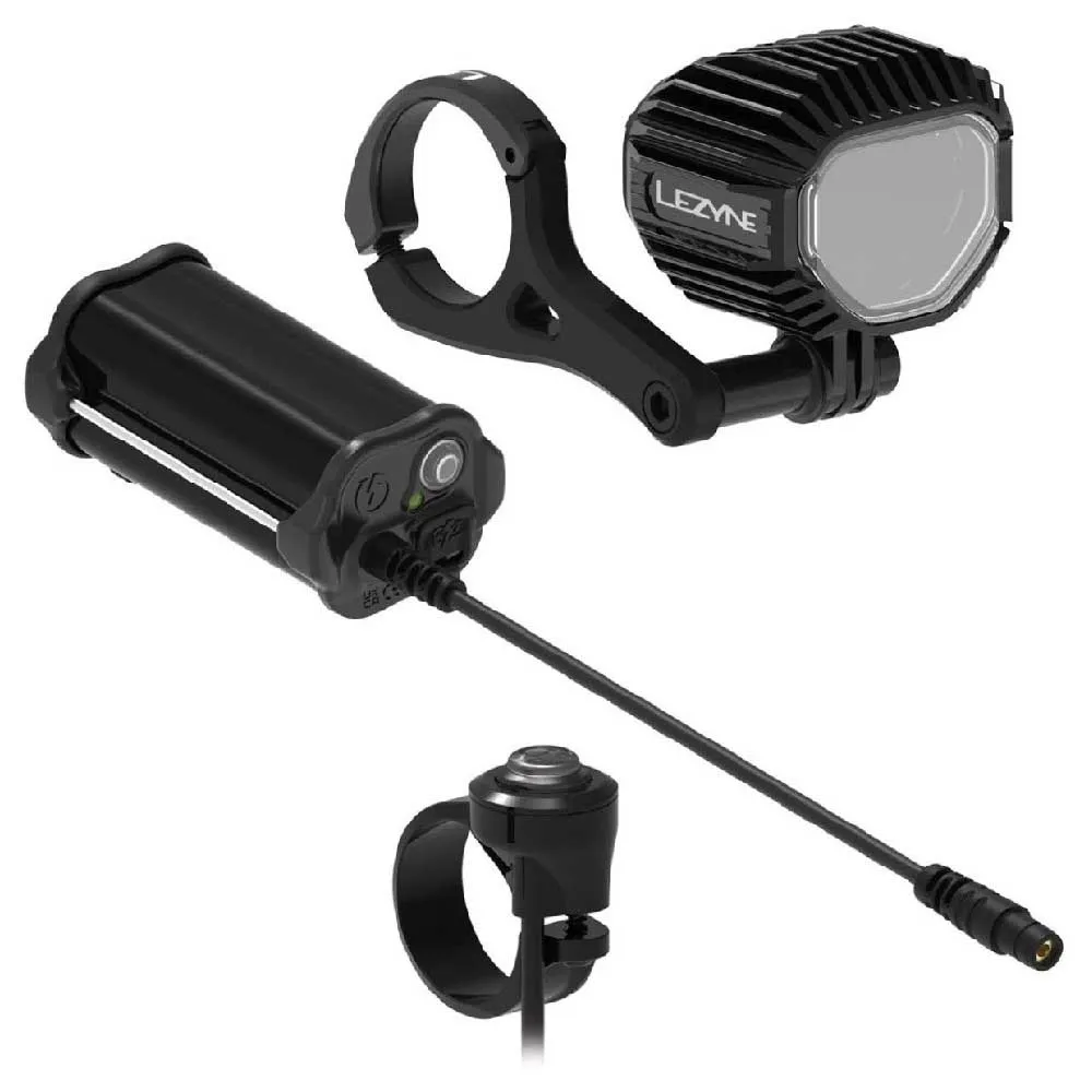 Lezyne Super Hb Stvzo P1350+/power Pack Xl Mtb Loaded Kit Framlampa, Black, 1350 Lumens Lezyne Super Hb Stvzo P1350+/power Pack Xl Mtb Loaded Kit Framlampa, Black, 1350 Lumens