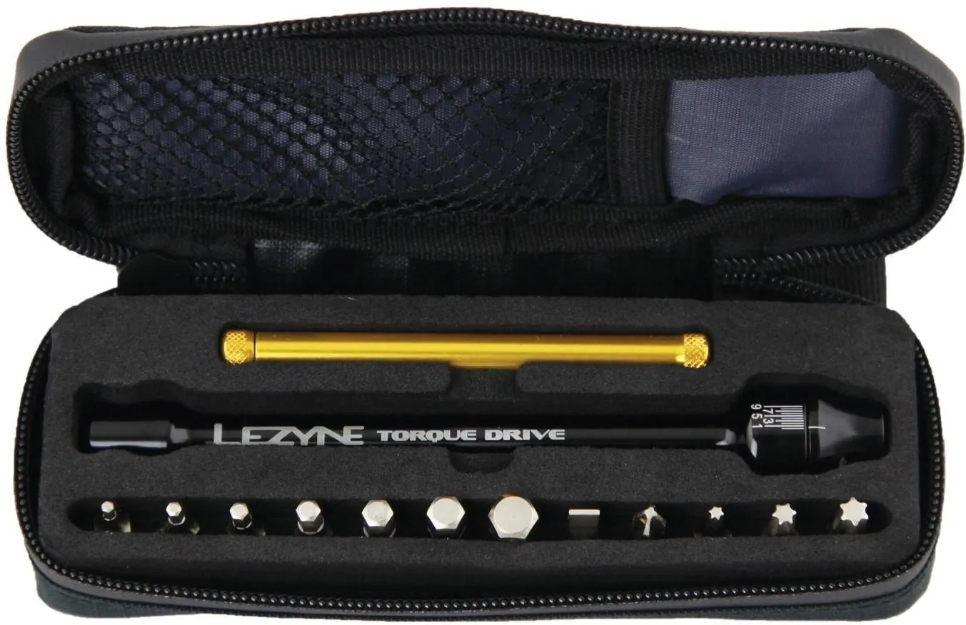 Lezyne Torque Drive Momentnyckel, Black Lezyne Torque Drive Momentnyckel, Black