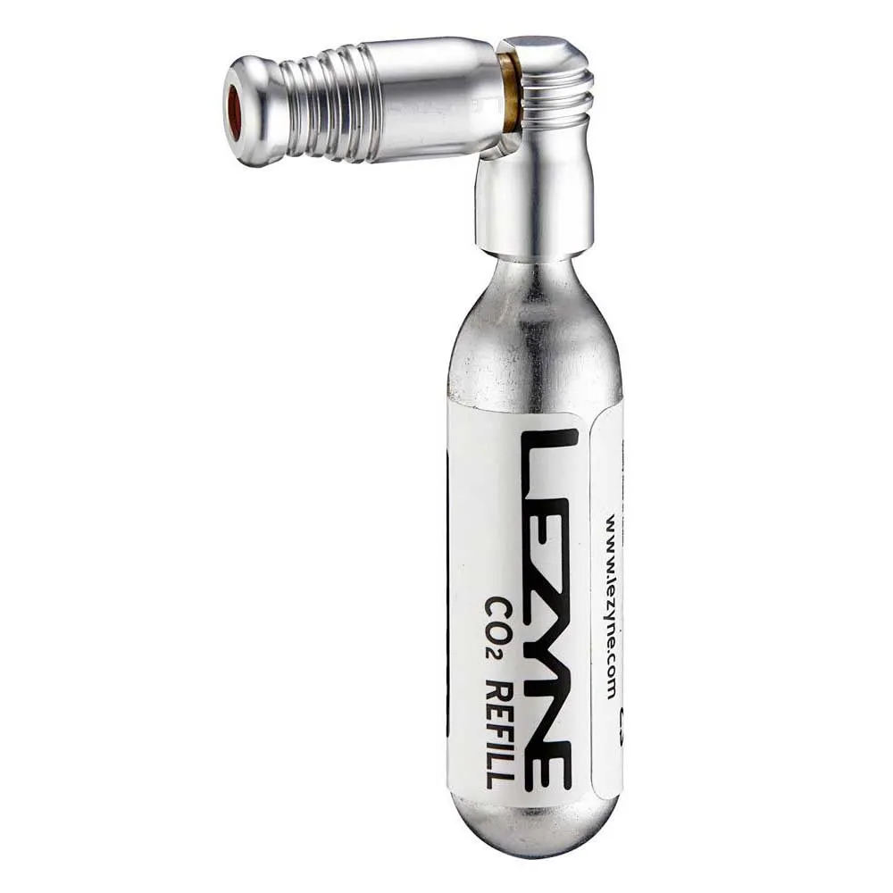 Lezyne Trigger Speed Drive Presta Co2-patron, Silver / hi gloss, One Size Lezyne Trigger Speed Drive Presta Co2-patron, Silver / hi gloss, One Size
