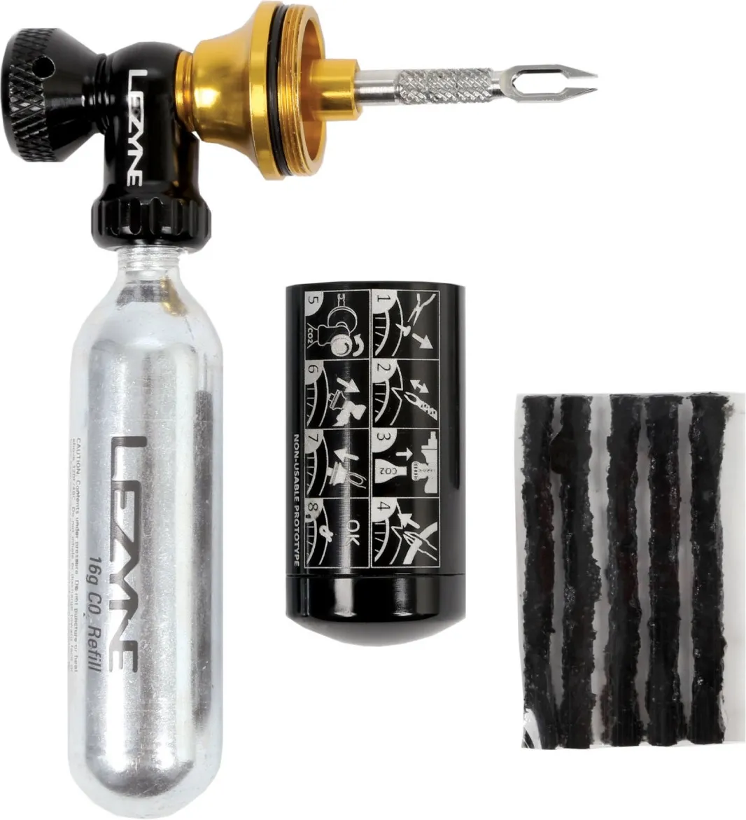 Lezyne Tubeless CO2 Blaster Pump, BLACK Lezyne Tubeless CO2 Blaster Pump, BLACK