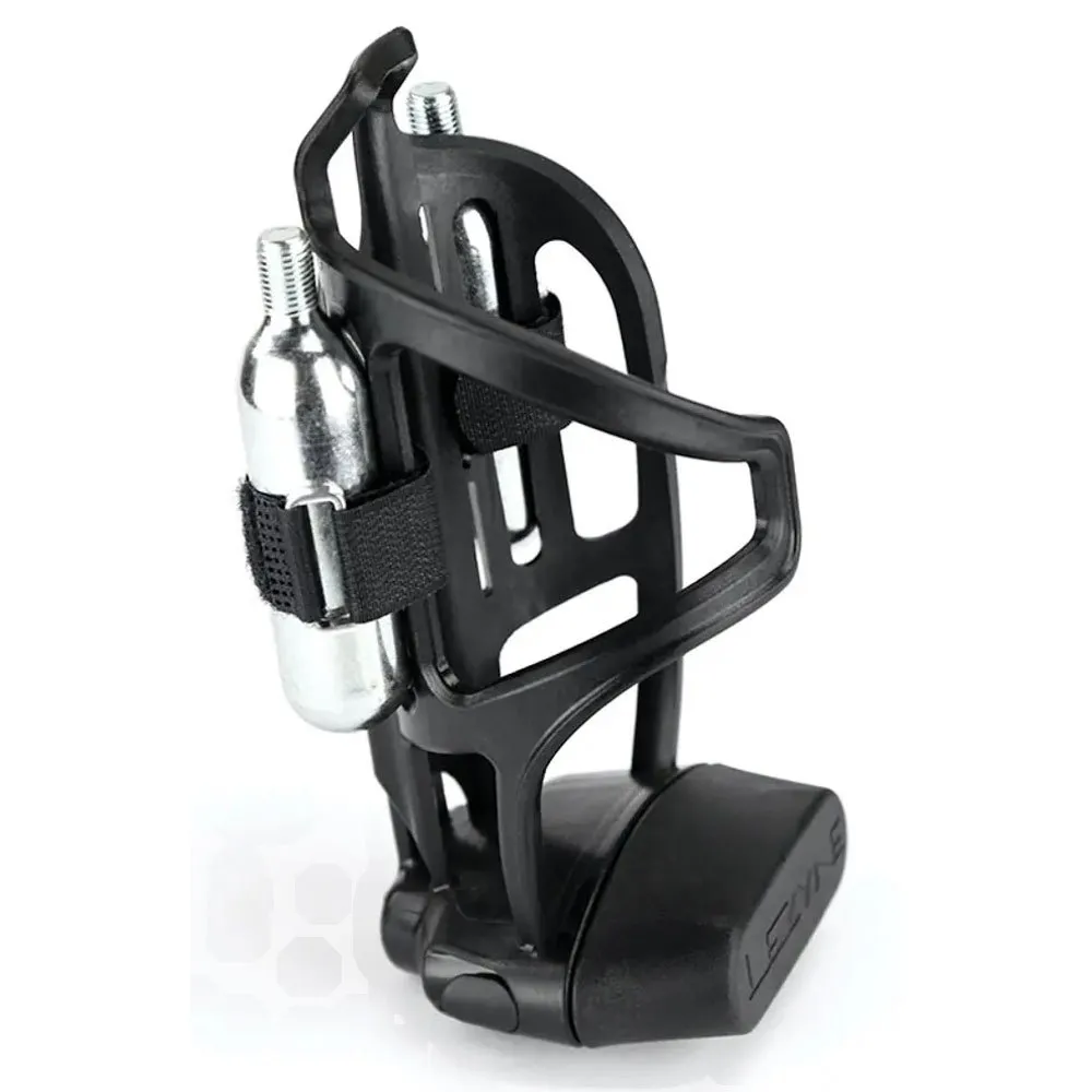 Lezyne Tubeless Flow Flaskhållare, Black, One Size Lezyne Tubeless Flow Flaskhållare, Black, One Size