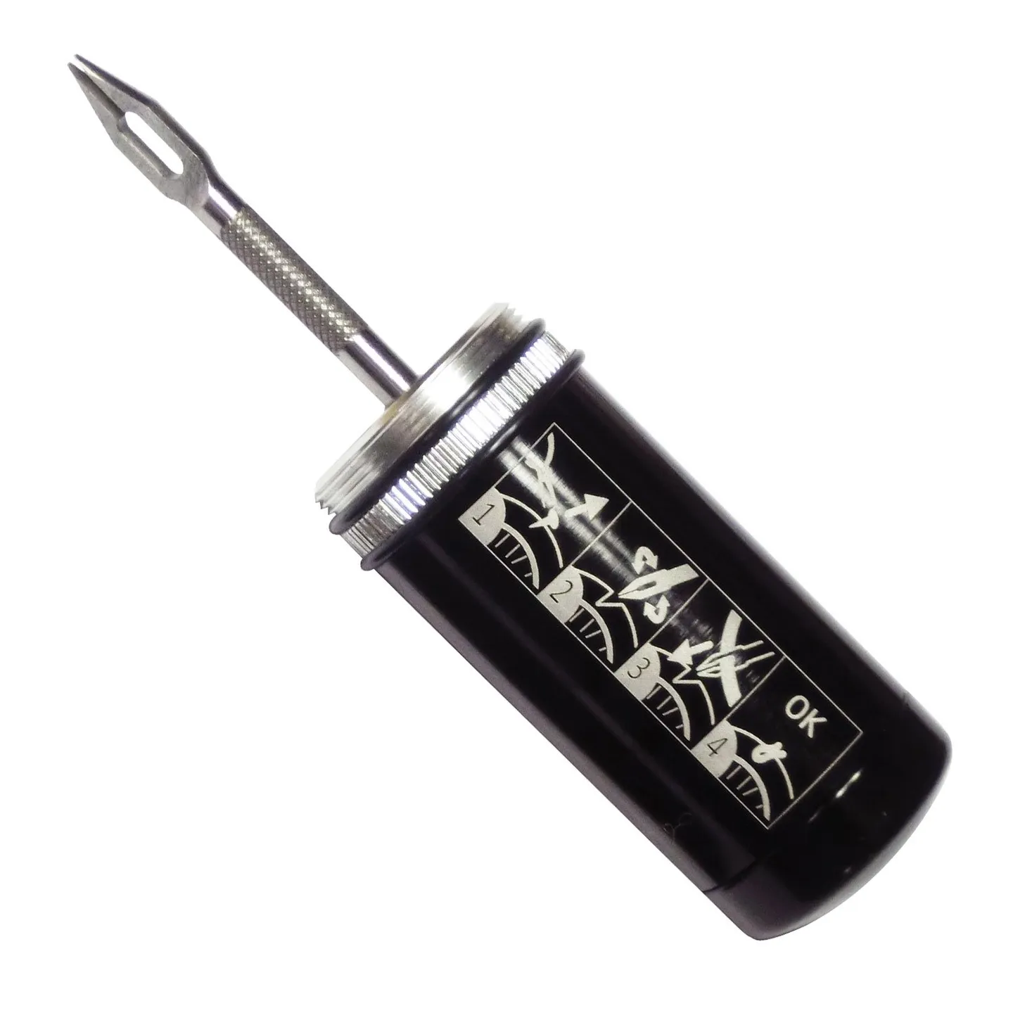 Lezyne Tubeless Repair Kit, Black Lezyne Tubeless Repair Kit, Black
