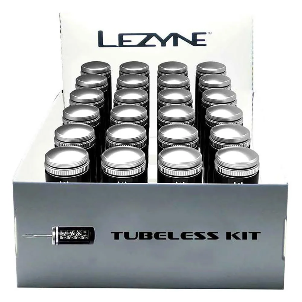 Lezyne Tubeless Reparationssats 24 Enheter, White, One Size Lezyne Tubeless Reparationssats 24 Enheter, White, One Size