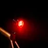 Lezyne Zecto Drive 200+ Bakljus, Black / red, 200 Lumens