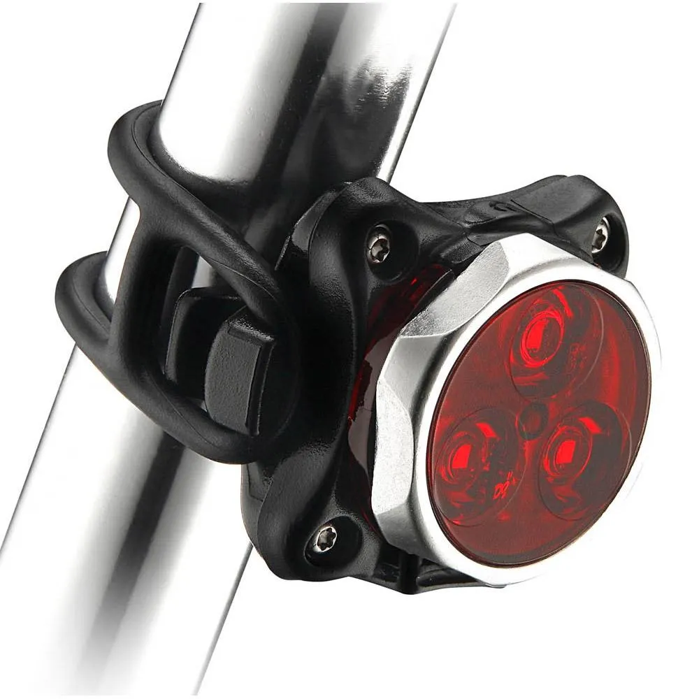 Lezyne Zecto Drive Bakljus, Silver, 80 Lumens Lezyne Zecto Drive Bakljus, Silver, 80 Lumens