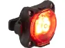 Lezyne Zecto LED Rücklicht mit StVZO-Zulassung, Black / red, 30 Lumens