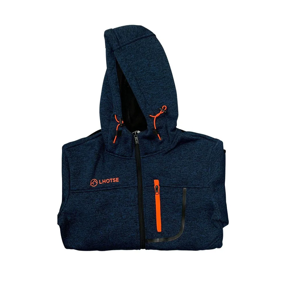 Lhotse Enki Fleecejacka Med Dragkedja, Blue