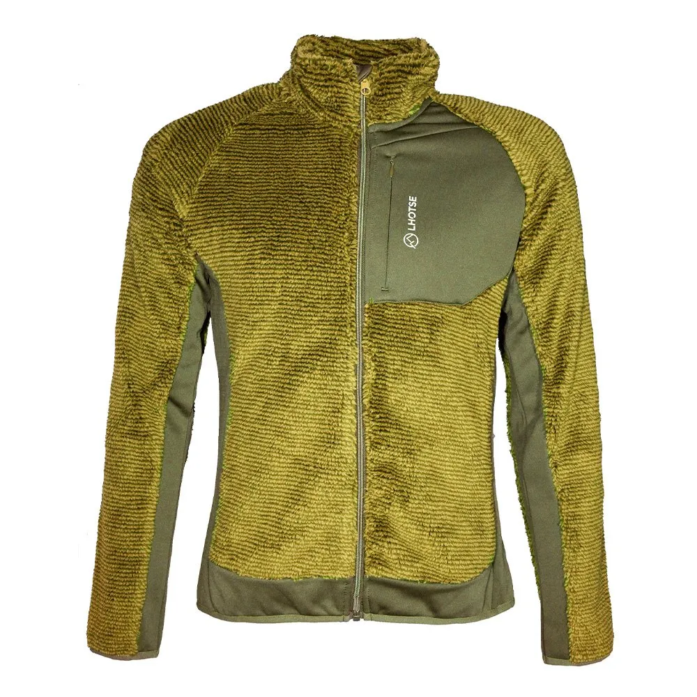 Lhotse Oscar Fleecejacka Med Dragkedja, Lemongrass