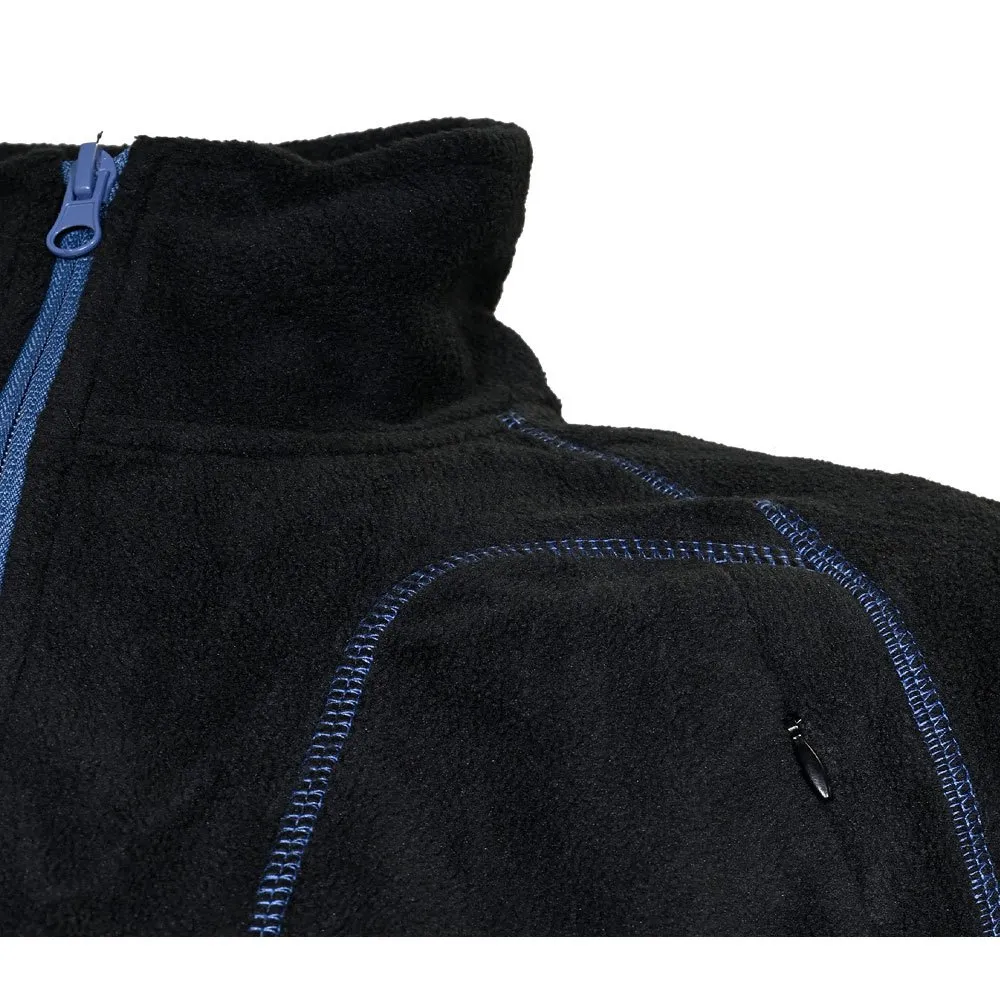 Lhotse Paolo Fleecejacka Med Dragkedja, Black