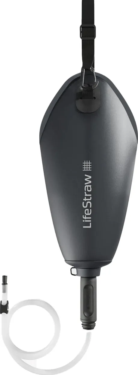 Lifestraw Peak Series Gravity Filter System, DARK GREY, 3L Lifestraw Peak Series Gravity Filter System, DARK GREY, 3L