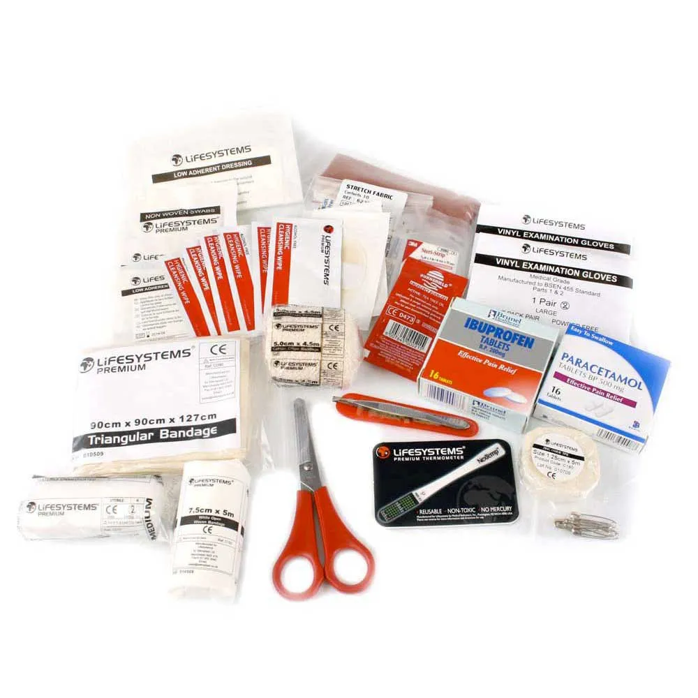 Lifesystems Camping Första Hjälpen-kit, Red, One Size
