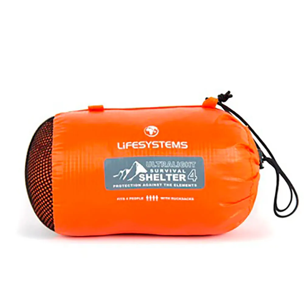 Lifesystems Ultralight Survival Nödhärbärge, Orange, One Size