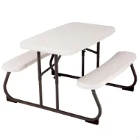 Lifetime 82.5x90x53.5 Cm Picnic Bord Lifetime 82.5x90x53.5 Cm Picnic Bord