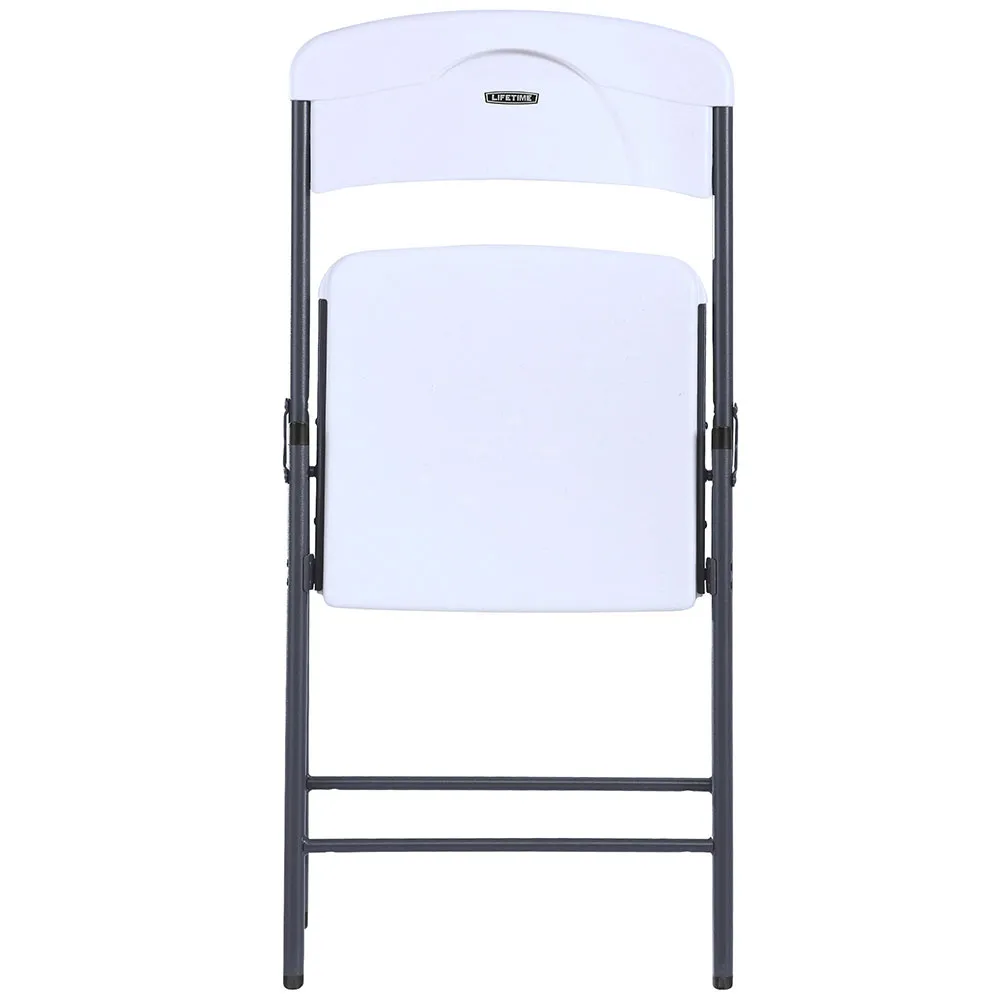 Lifetime 92125 Fällbar Stol I Aluminium unisex, White / grey, 47 x 50 x 84.5cm