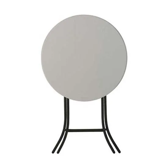 Lifetime Cocktail Folding Bord, White / grey, 110 x 84cm
