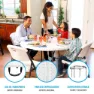 Lifetime Ultra-resistant Multipurpose Folding Uv100 122x73.5 Cm Bord, White, One Size