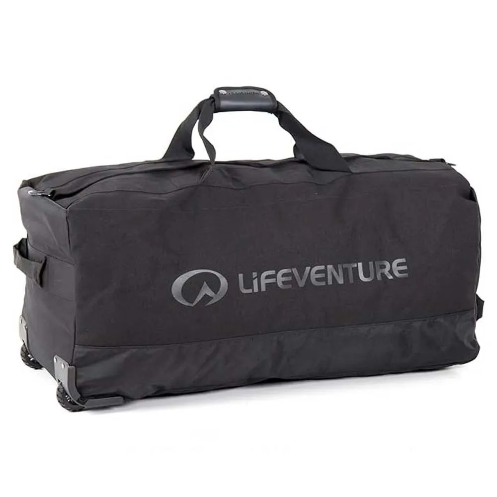 Lifeventure Expedition Wheeled 120l Duffelväska, Black Lifeventure Expedition Wheeled 120l Duffelväska, Black