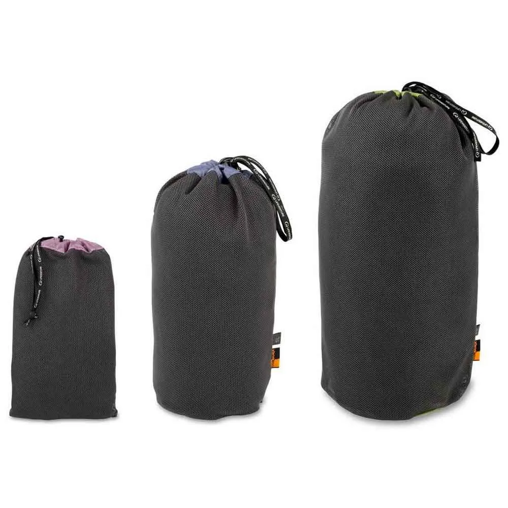 Lifeventure Multipack Nätkassar, Black