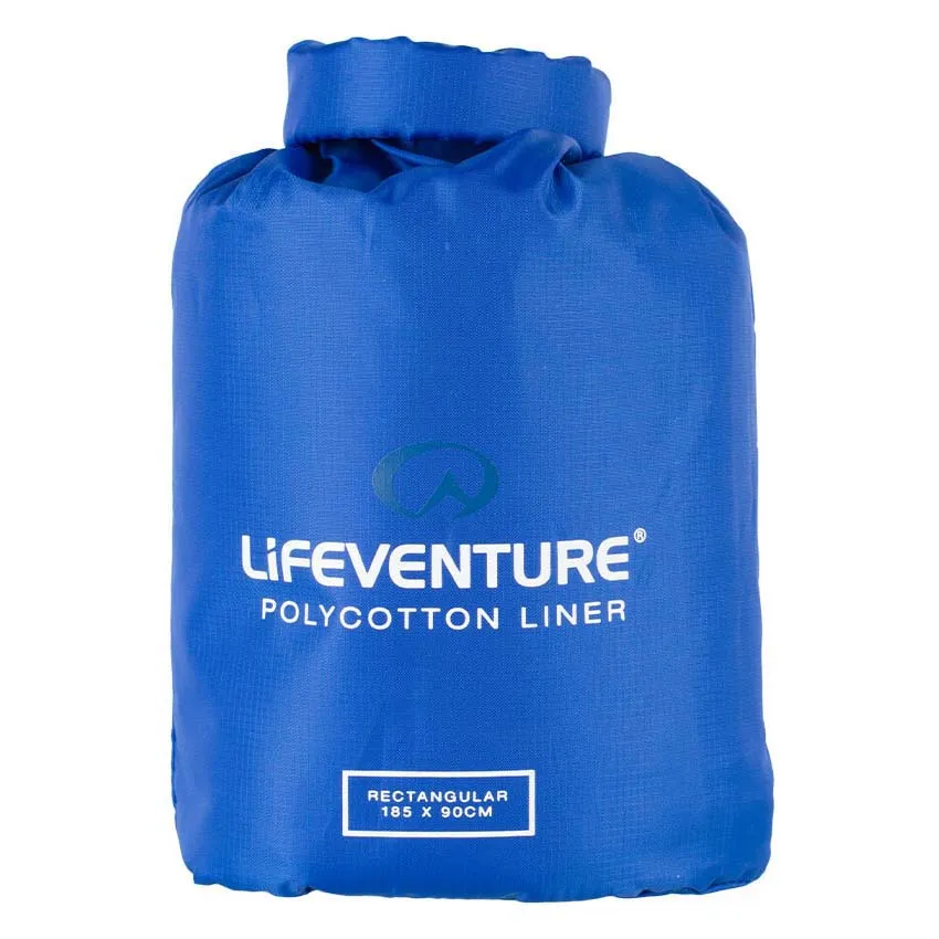 Lifeventure Polykotton Rektangulär Liner, Navy