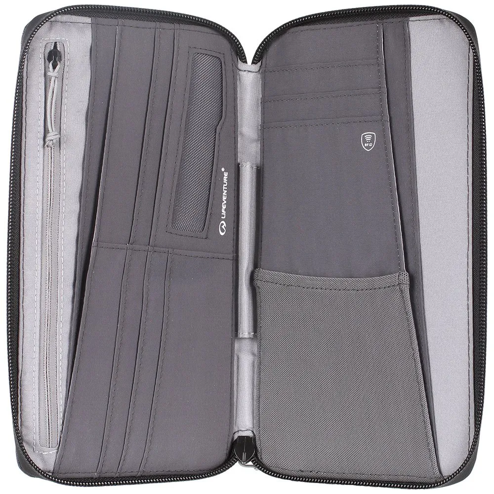 Lifeventure Rfid Travel Plånbok, Grey, One Size Lifeventure Rfid Travel Plånbok, Grey, One Size