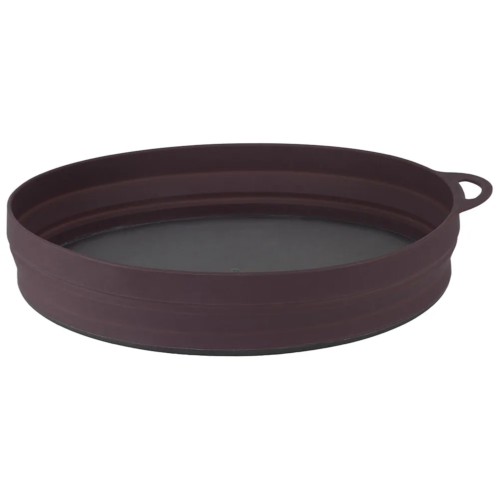 Lifeventure Silicone Ellipse Tallrik, Purple, One Size