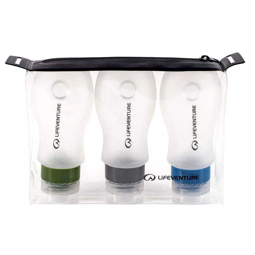 Lifeventure Silikonflaskeset, Transparent