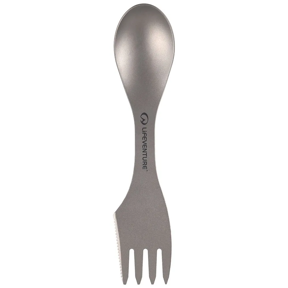 Lifeventure Superlight Titanium Spork, Titanium, One Size
