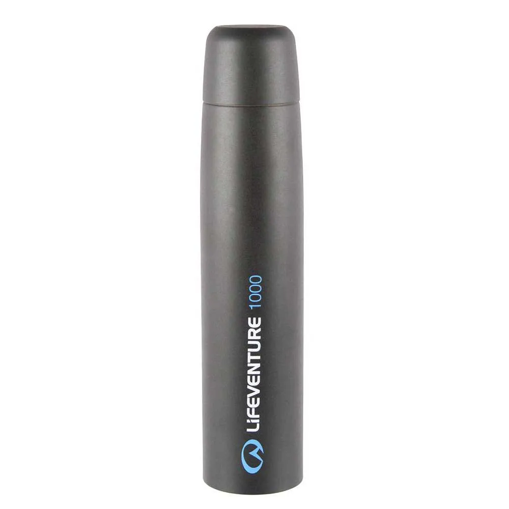 Lifeventure Tiv Vacuum 1l Termosflaska, Dark grey, One Size