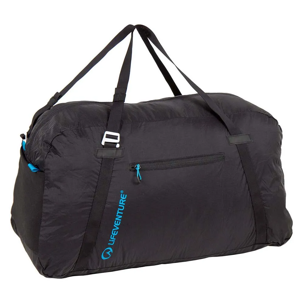 Lifeventure Travel Light Packable Duffelväska 70l, Black