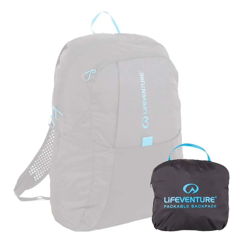 Lifeventure Travel Lightable 25l Ryggsäck, Black