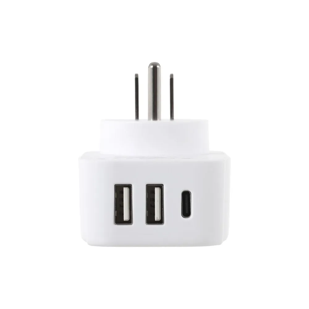 Lifeventure Världsadapter Till Amerikansk Kontakt Med Usb, One size Lifeventure Världsadapter Till Amerikansk Kontakt Med Usb, One size