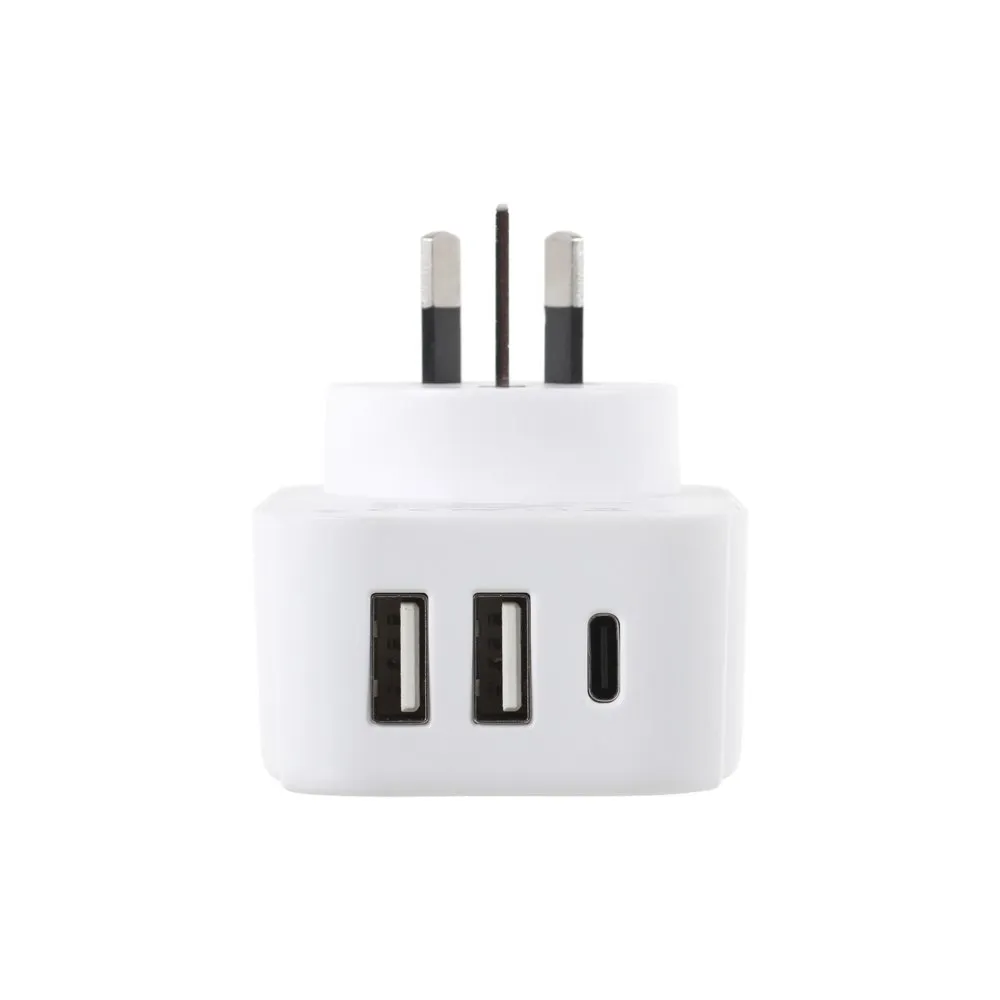 Lifeventure Världsadapter Till Aus/kina-kontakt Med Usb, One size Lifeventure Världsadapter Till Aus/kina-kontakt Med Usb, One size