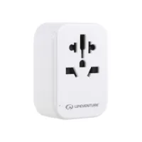 Lifeventure Världsadapter Till Europeisk Kontakt Med Usb Lifeventure Världsadapter Till Europeisk Kontakt Med Usb