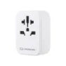 Lifeventure Världsadapter Till Europeisk Kontakt Med Usb, One size