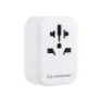 Lifeventure Världsadapter Till Europeisk Kontakt Med Usb, One size