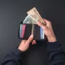 Lifeventure X-pac Bi-fold Plånbok, Black